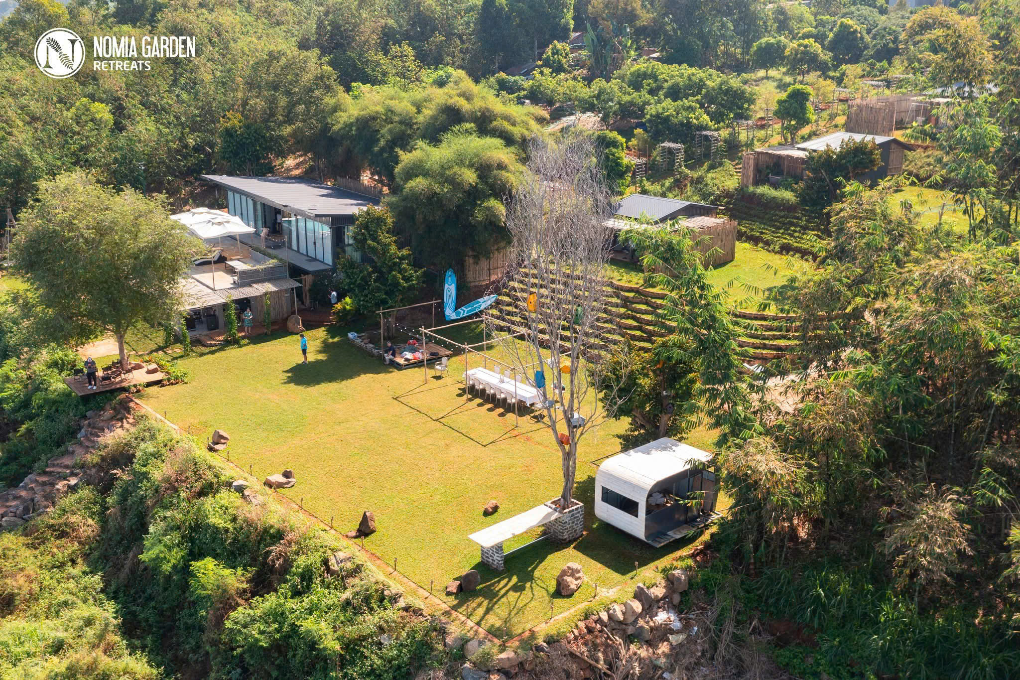 Nomia Garden Retreats được ưu với địa thế v&ocirc; c&ugrave;ng đẹp