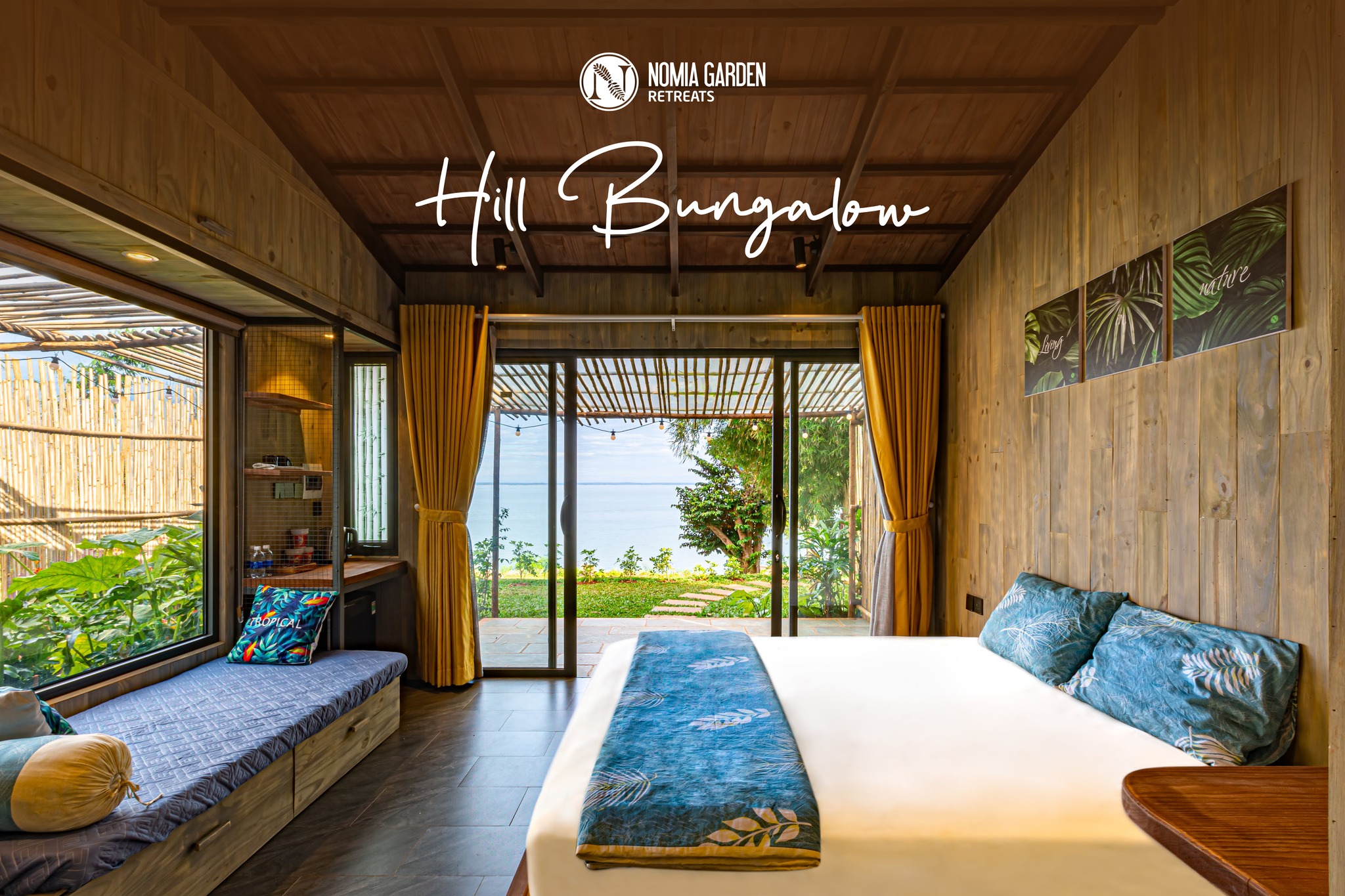 Ph&ograve;ng nghỉ sang trọng tại Nomia Garden Retreats