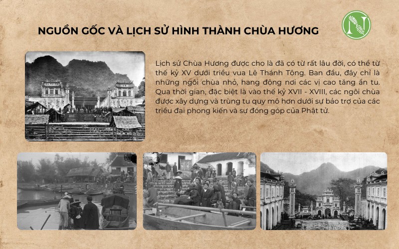 lịch sử h&igrave;nh th&agrave;nh ch&ugrave;a hương